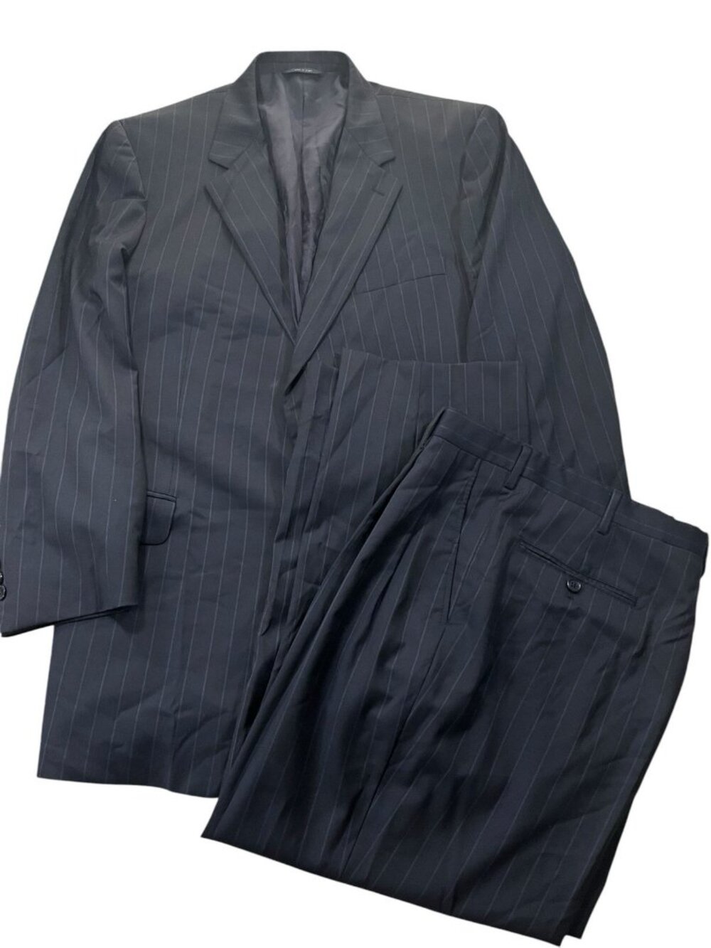 Brooks Brothers Madison Stripe Suit Men's 46L x 41 (37)